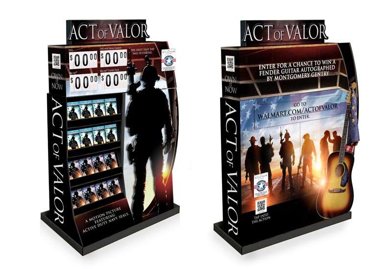 Act of Valor Merchandiser