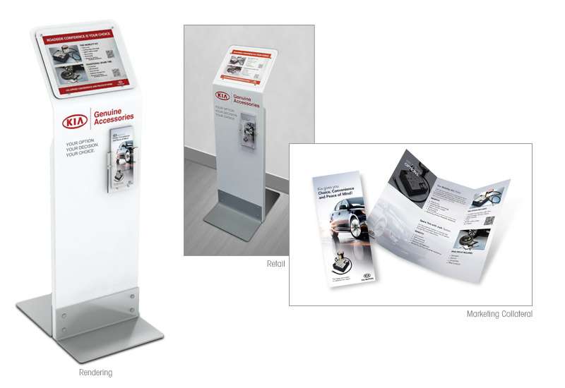 KIA Motors Display and Collateral