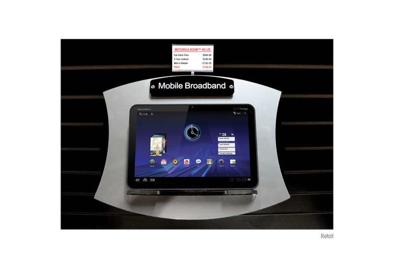 Verizon Tablet Display Holder