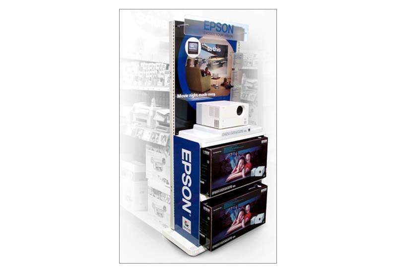 Epson Movie Mate Endcap