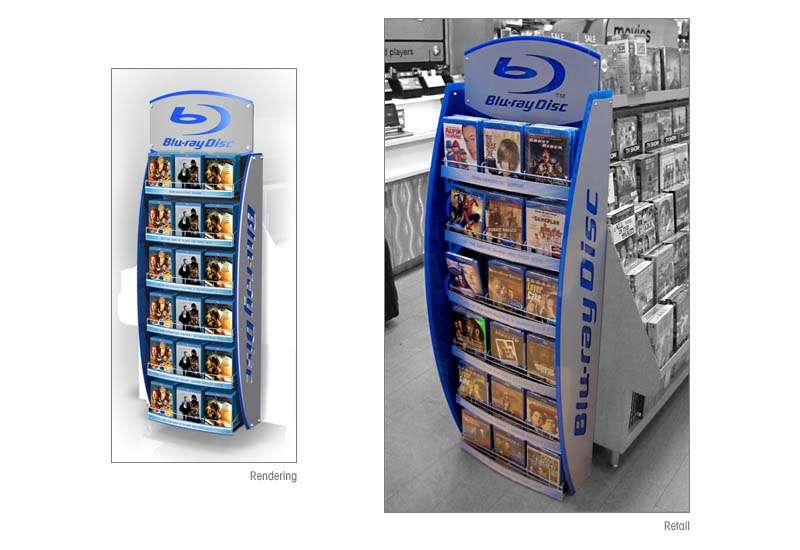 Sony Home Entertainment Endcap